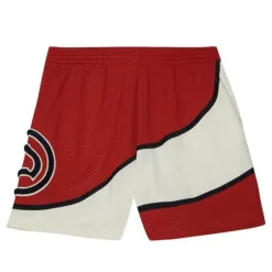 Mitchell & Ness Nba Swingman-Off Court Chenille Swingman Atlanta Hawks 1986-87 Shorts