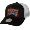 Mitchell & Ness Snapback-Off The Backboard Trucker Snapback Hwc Philadelphia 76Ers