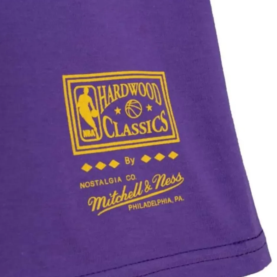Men Mitchell & Ness T-Shirts & Tops-Ofrenda Tee Los Angeles Lakers
