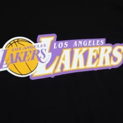 Men Mitchell & Ness T-Shirts & Tops-Oh Word Tee Los Angeles Lakers