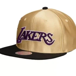 Mitchell & Ness Snapback-Omni Branded B Snapback Los Angeles Lakers