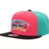 Mitchell & Ness Snapback-On The Block Snapback Hwc San Antonio Spurs