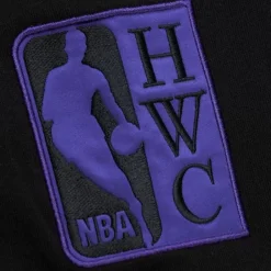 Men Mitchell & Ness Hoodies & Sweatshirts-Oversized Logo Fleece Crew Phoenix Suns