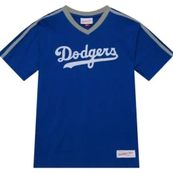 Youth Mitchell & Ness Big Kids-Overtime Win V-Neck Los Angeles Dodgers