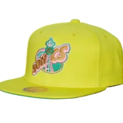 Mitchell & Ness Snapback-Pastel Snapback Hwc Seattle Supersonics