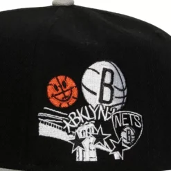 Mitchell & Ness Snapback-Patch Overload Snapback Brooklyn Nets