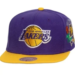 Mitchell & Ness Snapback-Patch Overload Snapback Los Angeles Lakers