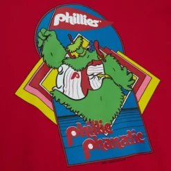 Men Mitchell & Ness T-Shirts & Tops-Phanatic Ls Philadelphia Phillies 2018