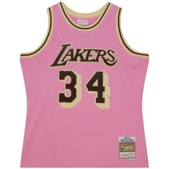 Mitchell & Ness Nba Swingman-Pink Sugar Bacon Swingman Jersey Los Angeles Lakers 1996-97 Shaquille O'Neal