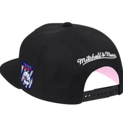 Mitchell & Ness Snapback-Pink Under Script Snapback Hwc Philadelphia 76Ers