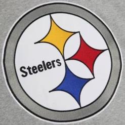 Men Mitchell & Ness Hoodies & Sweatshirts-Pinnacle Heavyweight Fleece Hoodie Pittsburgh Steelers