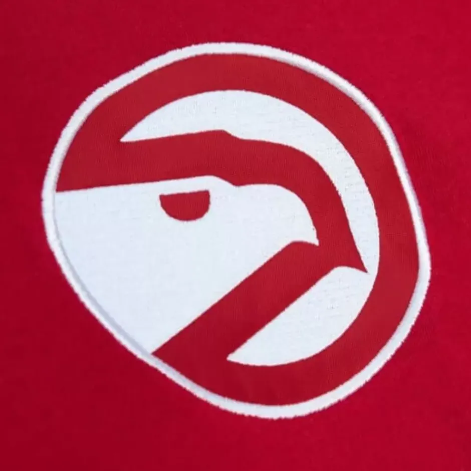 Men Mitchell & Ness T-Shirts & Tops-Play By Play 2.0 S/S Tee Atlanta Hawks