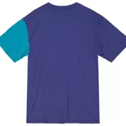 Men Mitchell & Ness T-Shirts & Tops-Play By Play 2.0 S/S Tee Charlotte Hornets