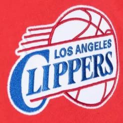 Men Mitchell & Ness T-Shirts & Tops-Play By Play 2.0 S/S Tee Los Angeles Clippers