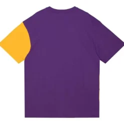 Men Mitchell & Ness T-Shirts & Tops-Play By Play 2.0 S/S Tee Los Angeles Lakers