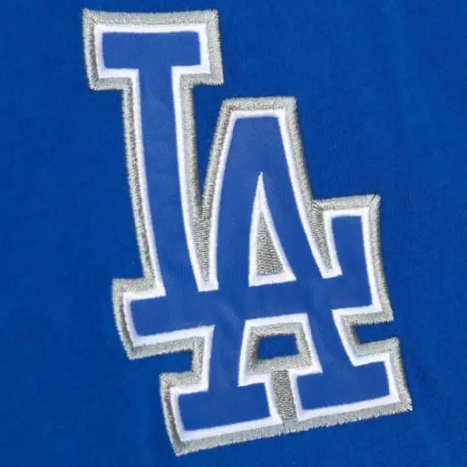 Men Mitchell & Ness T-Shirts & Tops-Play By Play 2.0 S/S Tee Los Angeles Dodgers