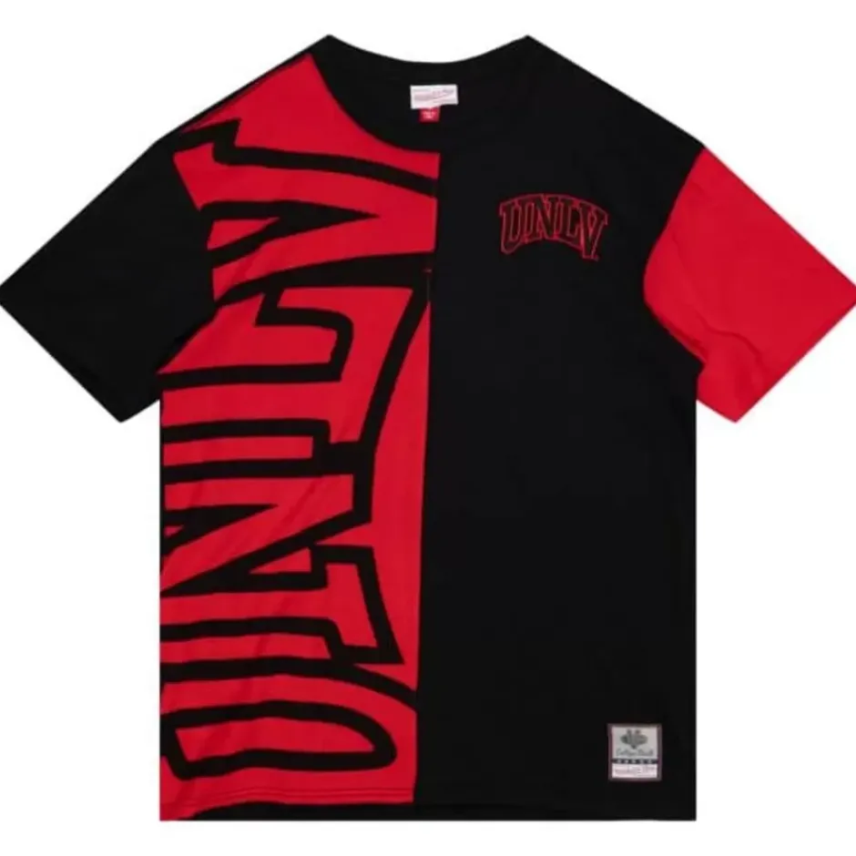 Men Mitchell & Ness T-Shirts & Tops-Play By Play 2.0 S/S Tee Unlv