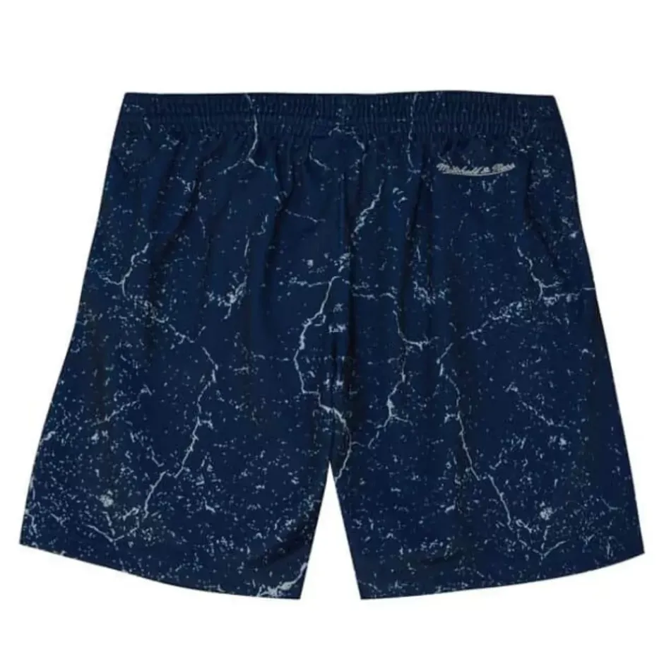 Men Mitchell & Ness Shorts-Player Burst Mesh Shorts Georgetown University Allen Iverson