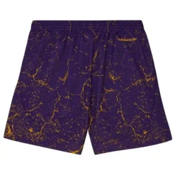 Men Mitchell & Ness Shorts-Player Burst Mesh Shorts Los Angeles Lakers Shaquille O'Neal