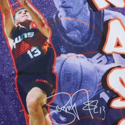 Men Mitchell & Ness Jackets & Outerwear-Player Burst Warm Up Jacket Phoenix Suns Steve Nash