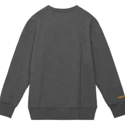 Men Mitchell & Ness Hoodies & Sweatshirts-Playoff Win 2.0 Crew Boston Bruins