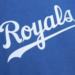 Men Mitchell & Ness Hoodies & Sweatshirts-Playoff Win 2.0 Crew Kansas City Royals