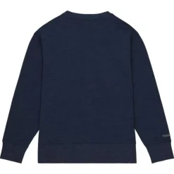 Men Mitchell & Ness Hoodies & Sweatshirts-Playoff Win 2.0 Crew Vintage Dallas Cowboys