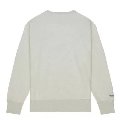 Men Mitchell & Ness Hoodies & Sweatshirts-Playoff Win 2.0 Crew Vintage New York Knicks