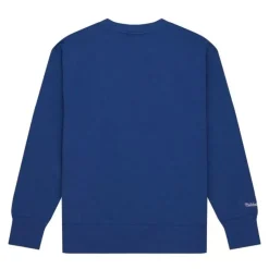 Men Mitchell & Ness Hoodies & Sweatshirts-Playoff Win 2.0 Crew Vintage New York Islanders