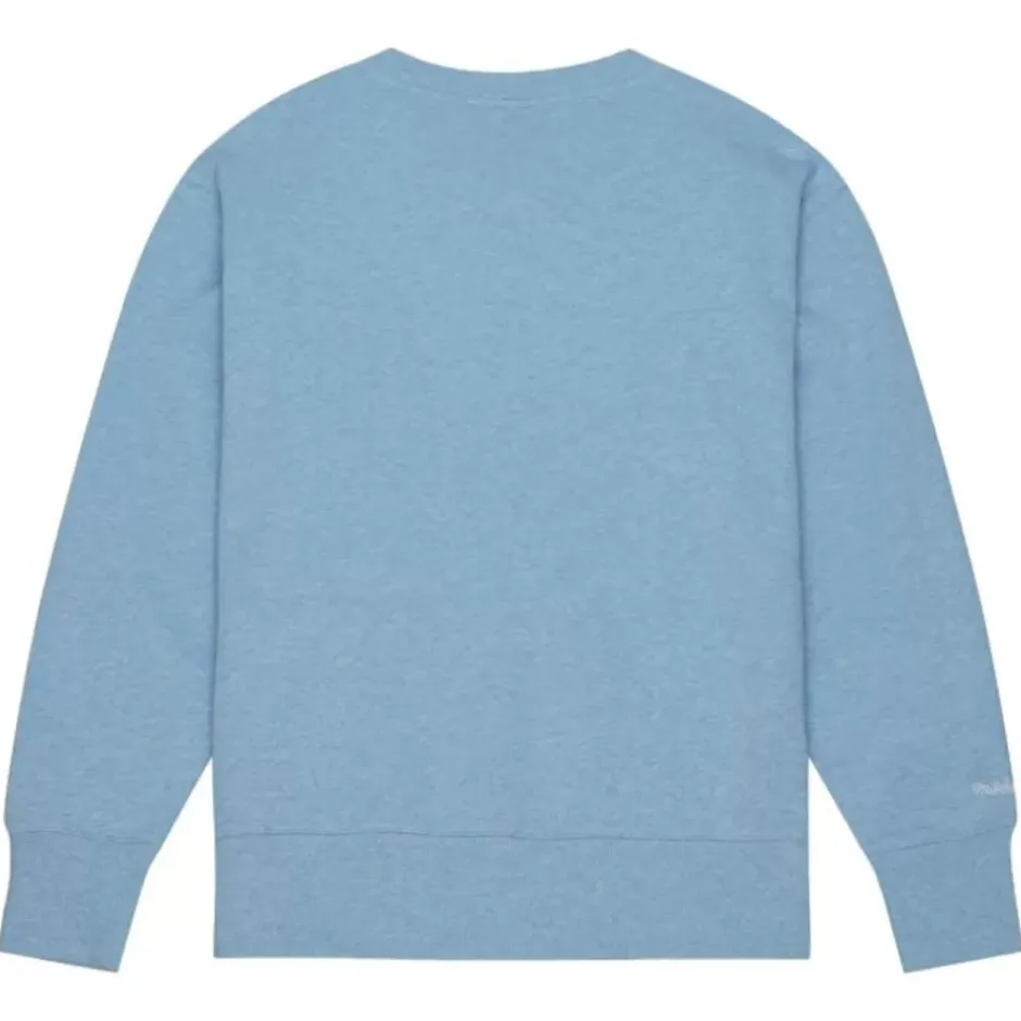 Men Mitchell & Ness Hoodies & Sweatshirts-Playoff Win 2.0 Crew Vintage Philadelphia Phillies