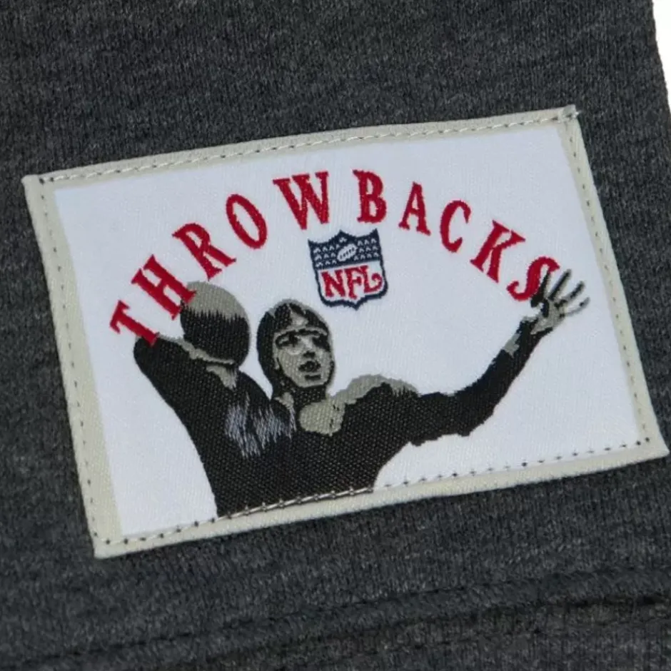 Men Mitchell & Ness Hoodies & Sweatshirts-Playoff Win 2.0 Crew Vintage Cincinnati Bengals