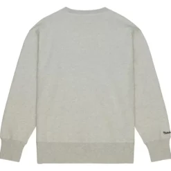 Men Mitchell & Ness Hoodies & Sweatshirts-Playoff Win 2.0 Crew Vintage Detroit Lions