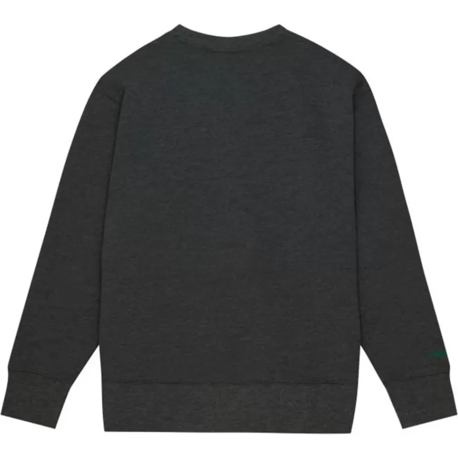 Men Mitchell & Ness Hoodies & Sweatshirts-Playoff Win 2.0 Crew Vintage New York Jets