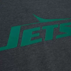 Men Mitchell & Ness Hoodies & Sweatshirts-Playoff Win 2.0 Crew Vintage New York Jets