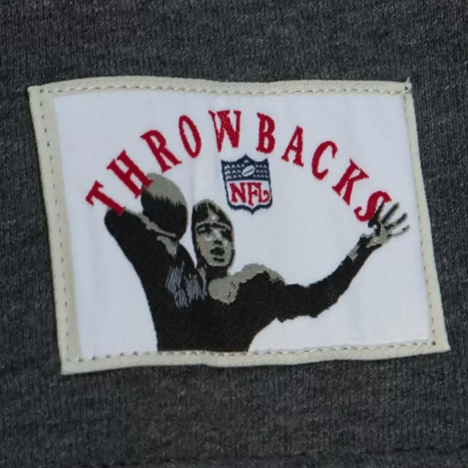 Men Mitchell & Ness Hoodies & Sweatshirts-Playoff Win 2.0 Crew Vintage New York Jets