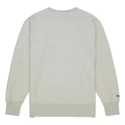 Men Mitchell & Ness Hoodies & Sweatshirts-Playoff Win 2.0 Crew Vintage New York Rangers