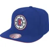 Mitchell & Ness Snapback-Pop Back Snapback Los Angeles Clippers