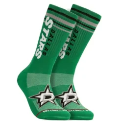 Woman Mitchell & Ness Accessories-Power Play Crew Socks Dallas Stars