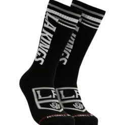 Woman Mitchell & Ness Accessories-Power Play Crew Socks Los Angeles Kings