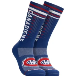 Woman Mitchell & Ness Accessories-Power Play Crew Socks Montreal Canadiens
