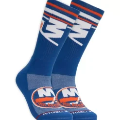 Woman Mitchell & Ness Accessories-Power Play Crew Socks New York Islanders