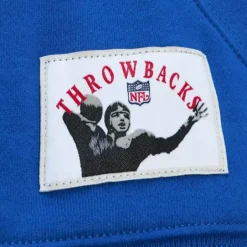 Men Mitchell & Ness Hoodies & Sweatshirts-Pre-Grame Ss Fleece Hoodie Los Angeles Rams