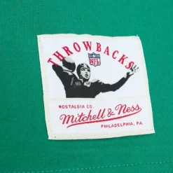 Men Mitchell & Ness T-Shirts & Tops-Premium Pocket Photo Tee Philadelphia Eagles Jerome Brown