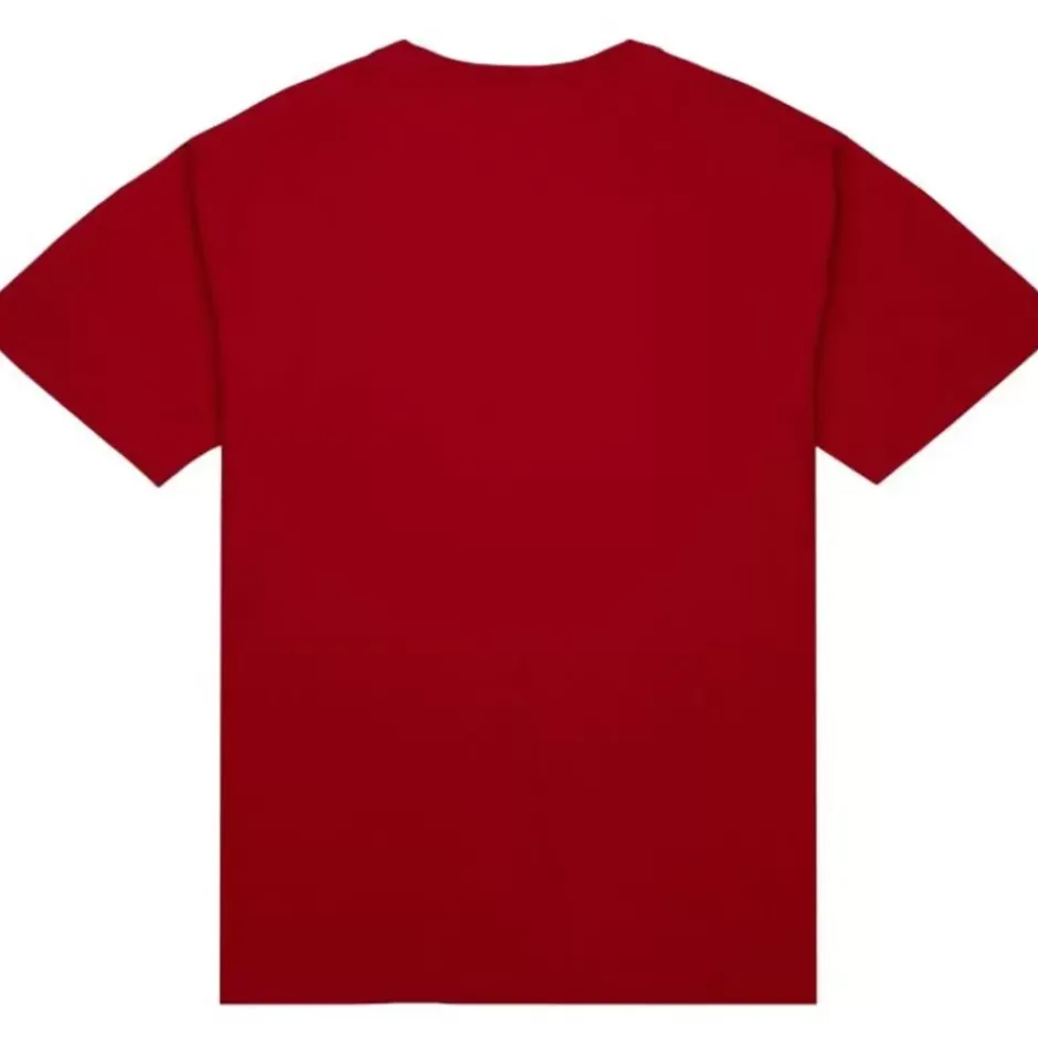 Men Mitchell & Ness T-Shirts & Tops-Premium Pocket Tee Chicago Blackhawks