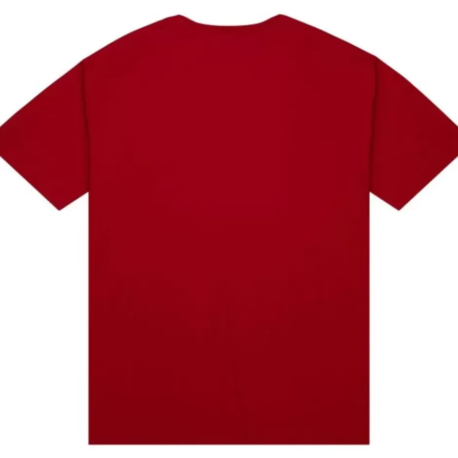Men Mitchell & Ness T-Shirts & Tops-Premium Pocket Tee Chicago Bulls