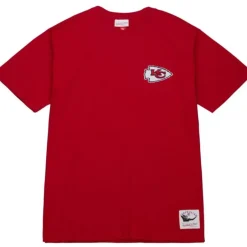Men Mitchell & Ness T-Shirts & Tops-Premium Pocket Tee Kansas City Chiefs