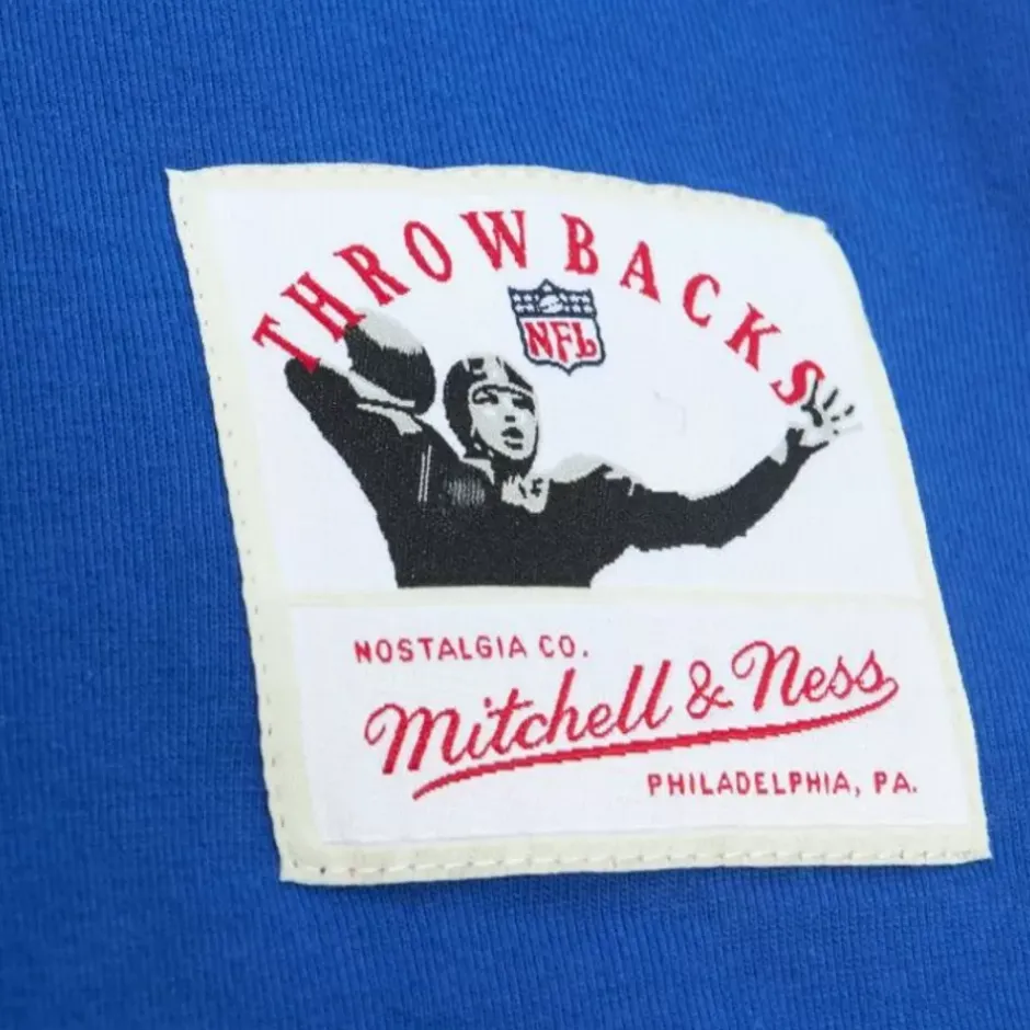 Men Mitchell & Ness T-Shirts & Tops-Premium Pocket Tee Los Angeles Rams