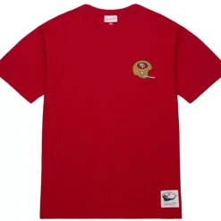 Men Mitchell & Ness T-Shirts & Tops-Premium Pocket Tee San Francisco 49Ers