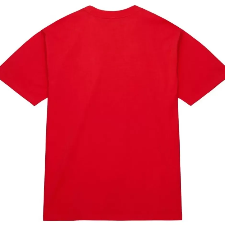 Men Mitchell & Ness T-Shirts & Tops-Premium Pocket Tee Washington Capitals