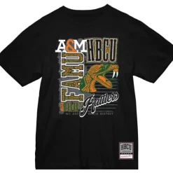 Men Mitchell & Ness T-Shirts & Tops-Proud Tee Florida A&M University